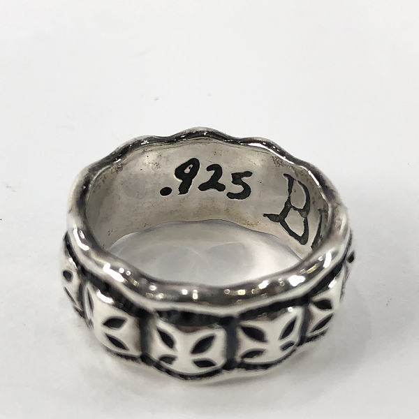 実際に弊社で買取させて頂いたBill Wall Leather/BWL/ビルウォールレザー ミニクロスリング/21号の画像 7枚目