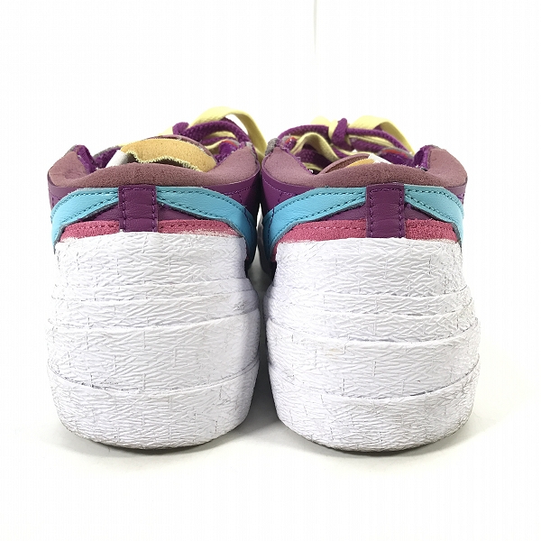 実際に弊社で買取させて頂いたNIKE×KAWS×SACAI/ナイキ×カウズ×サカイ BLAZER LOW/ブレーザーロー パープルダスク DM7901-500/27.5の画像 1枚目