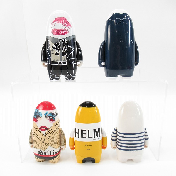 実際に弊社で買取させて頂いたKIDROBOT/キットロボット VISIONAIRE 45 MORE TOYS BLUE ヴィジョネア 45フィギュア 5体セットの画像 1枚目