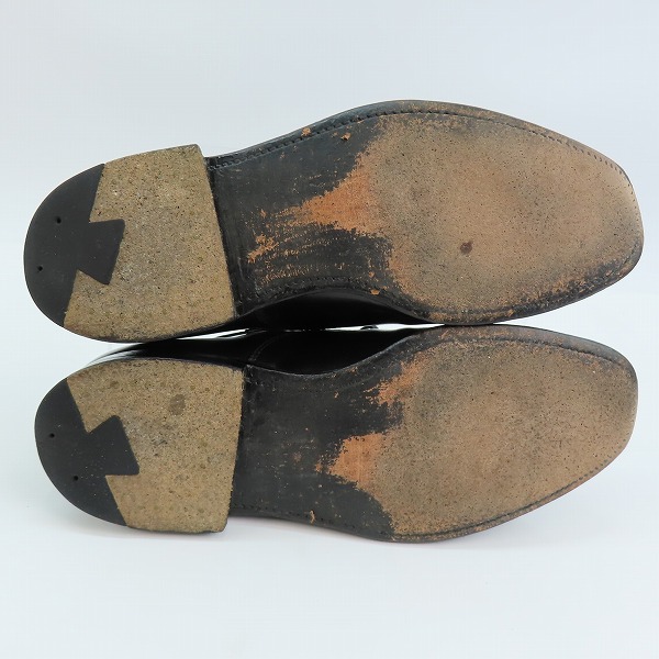 実際に弊社で買取させて頂いたAlden/オールデン ストレートチップ キャップトゥ レザーシューズ 90710/7.5の画像 2枚目