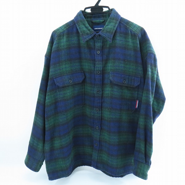 実際に弊社で買取させて頂いたDESCENDANT/ディセンダント タータンチェック シャツジャケット/3