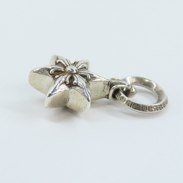 実際に弊社で買取させて頂いたCHROME HEARTS/クロムハーツ STAR 6P POINT/6ポイント スター ペンダントの画像 3枚目
