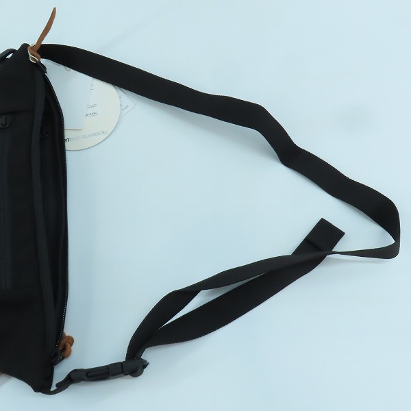 実際に弊社で買取させて頂いた【未使用】HYSTERIC GLAMOUR/ヒステリックグラマー コーデュラエクスパンド バナナバッグ ブラックの画像 6枚目