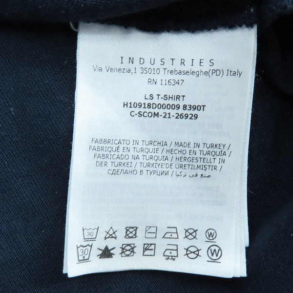 実際に弊社で買取させて頂いた【JPタグ】MONCLER/モンクレール 22SS LS T-SHIRT 長袖Tシャツ H10918D00009/Lの画像 4枚目