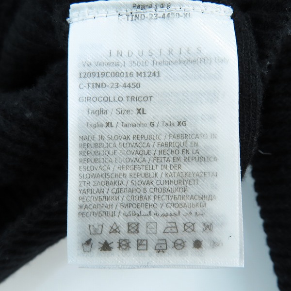 実際に弊社で買取させて頂いた【JPタグ】MONCLER/モンクレール クルーネックセーター I20919C00016 M1241/XLの画像 4枚目