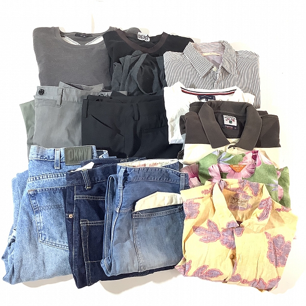 実際に弊社で買取させて頂いた【おまとめ】ノースフェイス/シップス/ディーゼル 等 タンクトップ/スウェット/Tシャツ 他