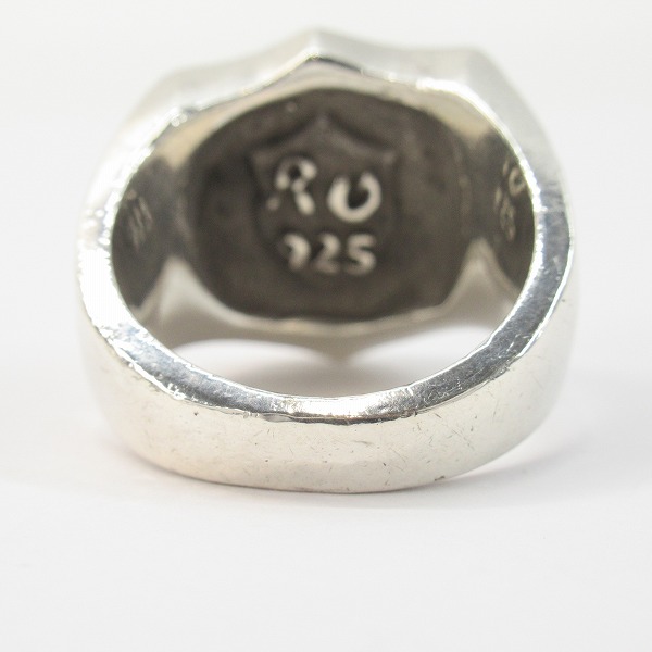 実際に弊社で買取させて頂いたROYAL ORDER/ロイヤルオーダー RO Shield Ring/RO シールド リング/21号の画像 3枚目