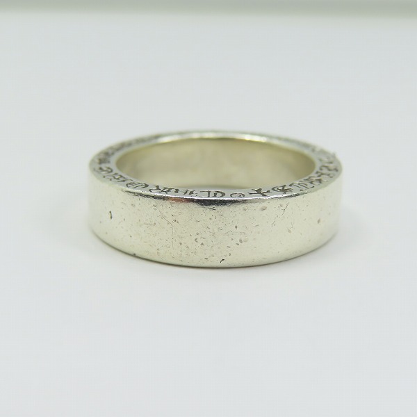 実際に弊社で買取させて頂いたCHROME HEARTS/クロムハーツ 6mm SPACER/スペーサーリング プレーン 16.5号の画像 4枚目