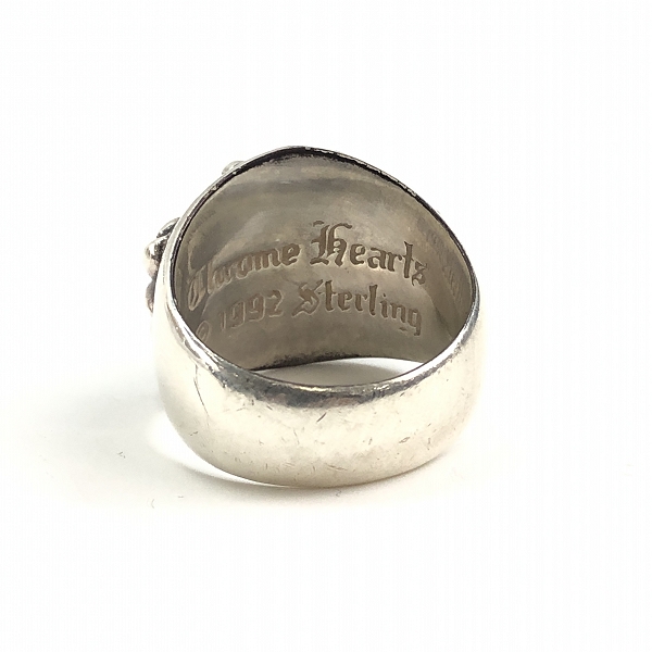 実際に弊社で買取させて頂いたCHROME HEARTS/クロムハーツ KEEPER キーパーリング 23-25号の画像 4枚目