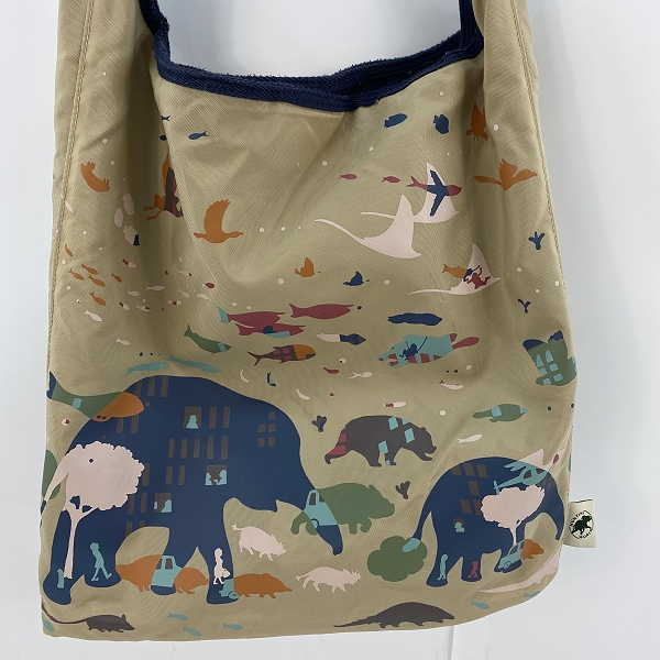 実際に弊社で買取させて頂いたHUNTING WORLD/ハンティングワールド ロゴ/総柄 リバーシブル ショルダーバッグの画像 3枚目