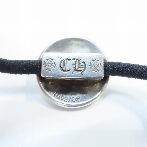 実際に弊社で買取させて頂いたCHROME HEARTS/クロムハーツ 5PT/5ポイントスター ヘアゴム/バンド/コンチョの画像 3枚目