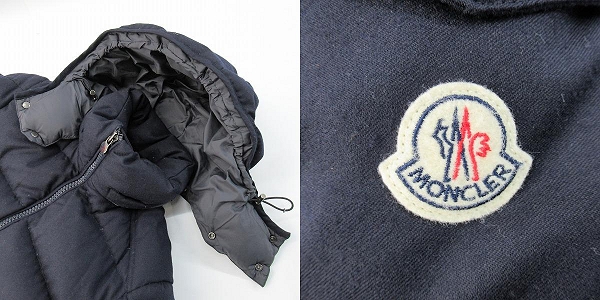 実際に弊社で買取させて頂いたMONCLER/モンクレール MONTGENEVRE/モンジュネーブル ダウンジャケット C20914033805 54272/0の画像 8枚目