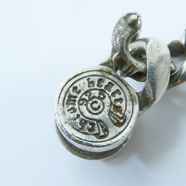実際に弊社で買取させて頂いた【オールド刻印】CHROME HEARTS/クロムハーツ ファンシーチェーンクリップ ブレスレットの画像 4枚目