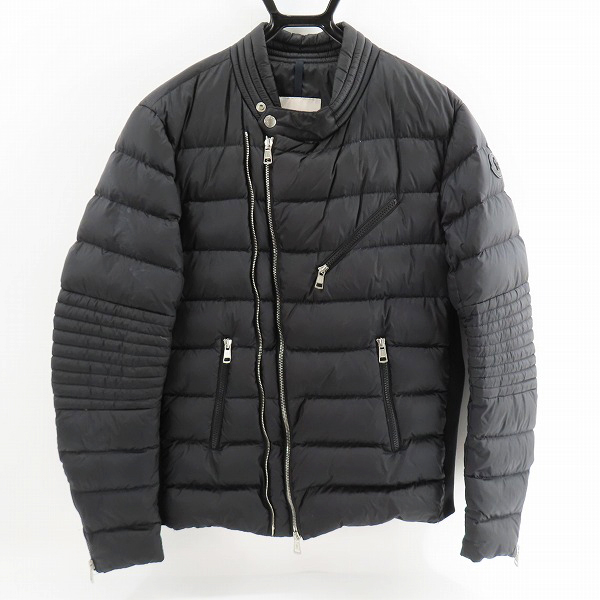 実際に弊社で買取させて頂いた【JPタグ】MONCLER/モンクレール 17AW AUBIN オービン ダウンライダースジャケット C20914031305 1