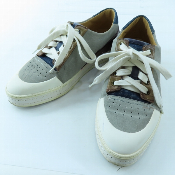 実際に弊社で買取させて頂いたBERLUTI/ベルルッティ カリグラフィ ローカットスニーカー/7.5