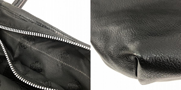 実際に弊社で買取させて頂いた【インボイス原本】CHROME HEARTS/クロムハーツ セメタリークロスパッチ トートバッグの画像 7枚目