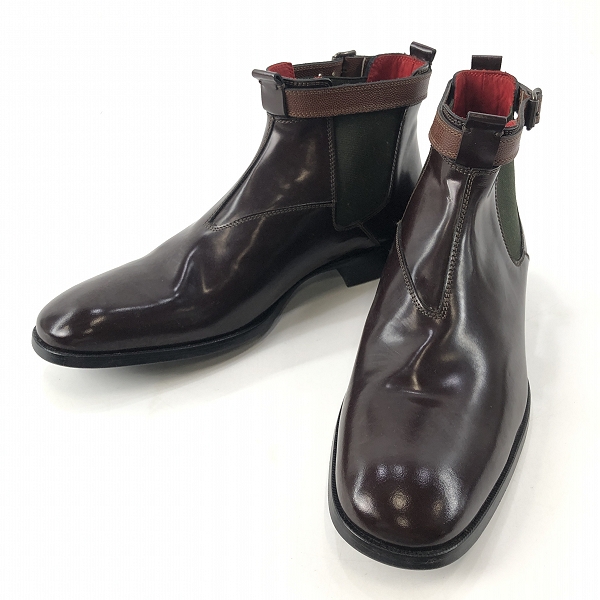 実際に弊社で買取させて頂いたAlexander McQueen/アレキサンダーマックイーン サイドゴアブーツ/41
