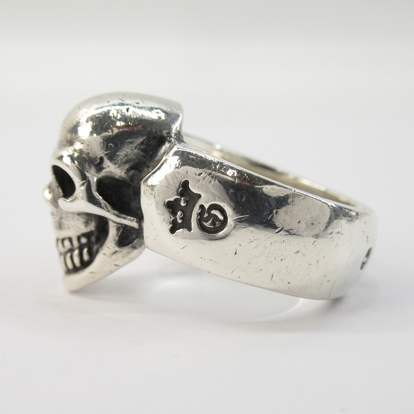 実際に弊社で買取させて頂いたGabor/ガボール Gaboratory/ガボラトリー ハッピースカル Single skull ring/シングル スカル リング 19号の画像 2枚目