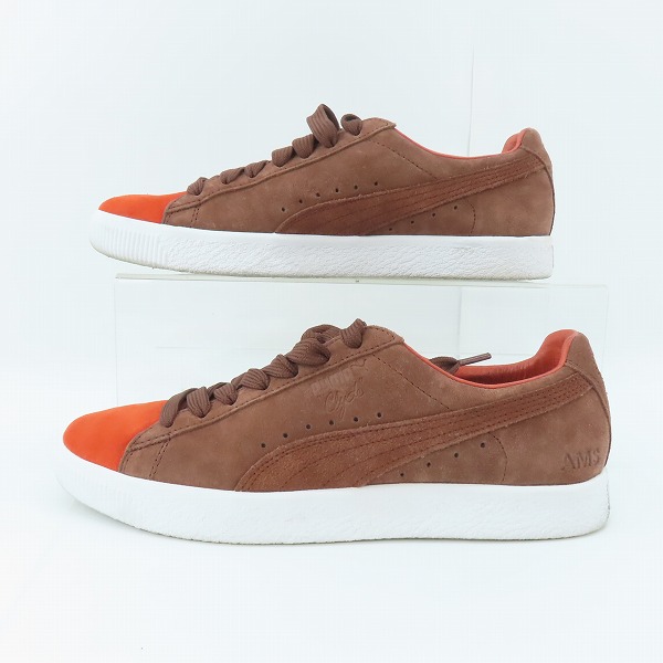 実際に弊社で買取させて頂いたPUMA×PATTA/プーマ×パタ CLYDE  スウェード ローカットスニーカー 363317-01/27.5の画像 3枚目