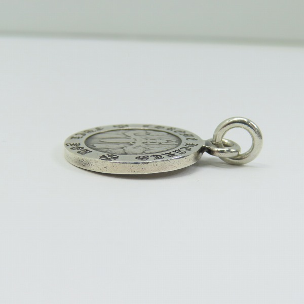 実際に弊社で買取させて頂いたCHROME HEARTS/クロムハーツ エンジェルメダルチャームV1 FUCK YOUの画像 3枚目