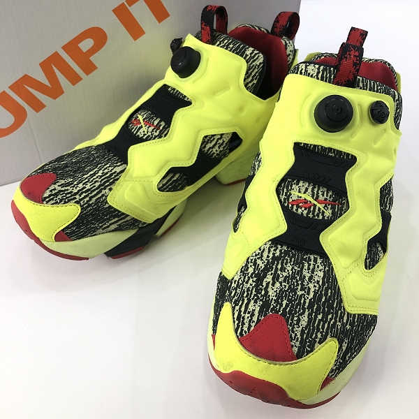 実際に弊社で買取させて頂いたReebok/リーボック Instapump Fury GLITCH インスタポンプフューリー グリッチ FY0988/29.0