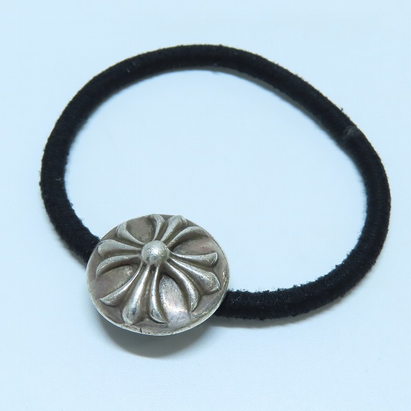 実際に弊社で買取させて頂いたCHROME HEARTS/クロムハーツ HAIRBAND CROSS CH/クロスボール コンチョ ヘアゴム