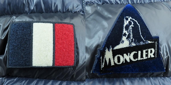実際に弊社で買取させて頂いた【JPタグ】ONCLER/モンクレール GARY GIUBBOTTO/ゲーリー/ゲイリー ダウンジャケット E20914190785 68950/2の画像 7枚目