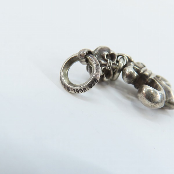 実際に弊社で買取させて頂いたCHROME HEARTS/クロムハーツ 1ボール/ワンボール BSフレア チャーム/ペンダントトップの画像 5枚目