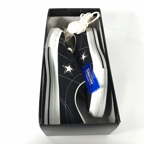 実際に弊社で買取させて頂いたCONVERSE/コンバース ONE STAR J VTG CANVAS スニーカー/9の画像 6枚目