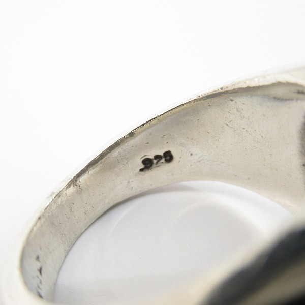 実際に弊社で買取させて頂いたROYAL ORDER/ロイヤルオーダー RO Shield Ring/RO シールド リング/21号の画像 7枚目