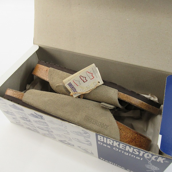 実際に弊社で買取させて頂いたBIRKEN STOCK/ビルケンシュトック ZURICH/チューリッヒ サンダル 050461/39の画像 7枚目