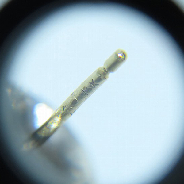 実際に弊社で買取させて頂いたCHROME HEARTS/クロムハーツ クロスボールスタッドピアスの画像 5枚目