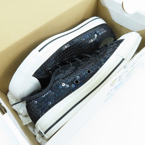 実際に弊社で買取させて頂いたCONVERSE/コンバース ALL STAR SPANGLE HL OX 5CK382/24の画像 8枚目