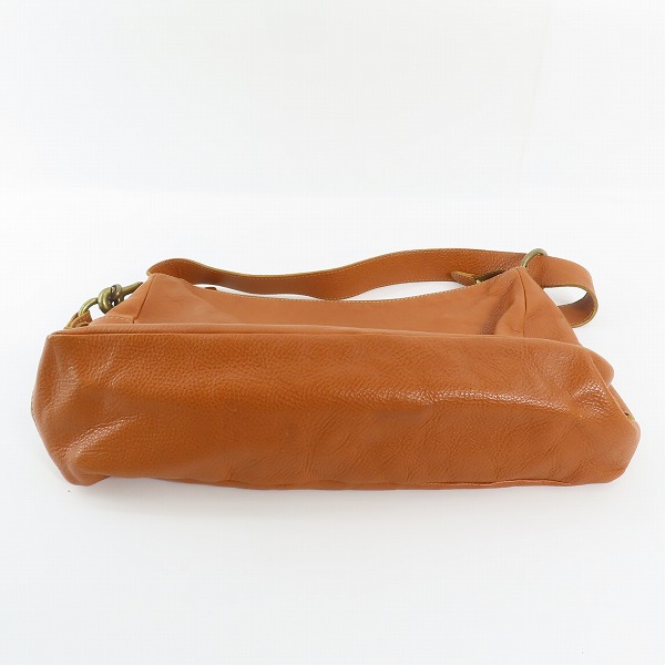 実際に弊社で買取させて頂いたIL BISONTE/イルビゾンテ レザー ショルダーバッグの画像 2枚目