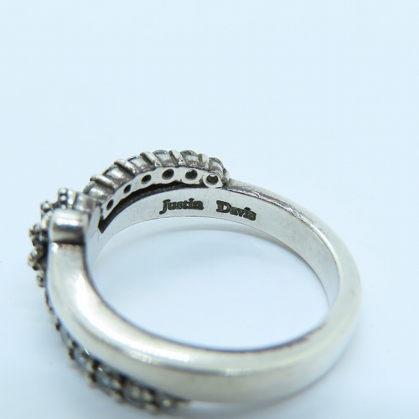 実際に弊社で買取させて頂いたJUSTIN DAVIS/ジャスティン デイビス CIRCULAR CROWN リング SRJ487/11号の画像 6枚目
