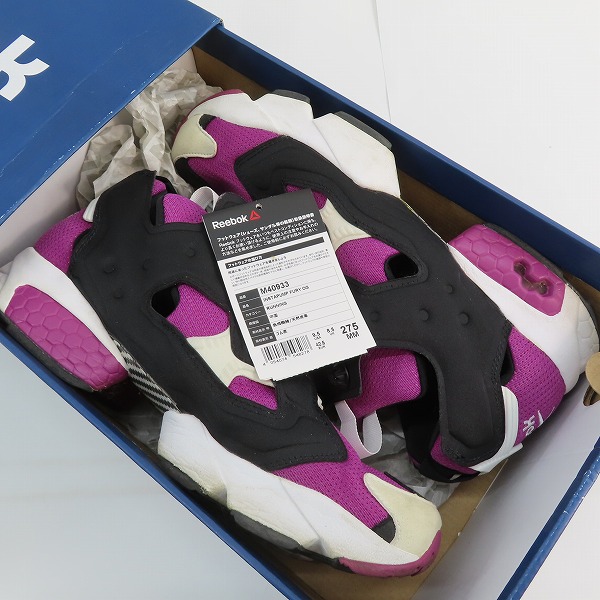 実際に弊社で買取させて頂いたReebok/リーボック INSTA PUMP FURY OG BRAZEN BERRY インスタポンプフューリー M40933/27.5の画像 8枚目