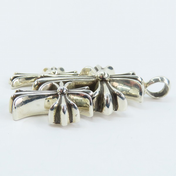 実際に弊社で買取させて頂いたCHROME HEARTS/クロムハーツ 3 CH CRS SML トリプルCHクロススモールの画像 3枚目