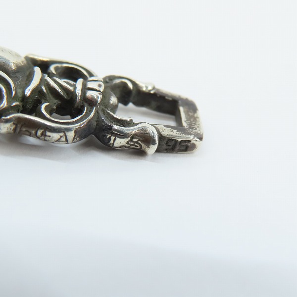 実際に弊社で買取させて頂いたCHROME HEARTS/クロムハーツ ダガーハート ペンダント チャーム/ネックレス トップの画像 5枚目