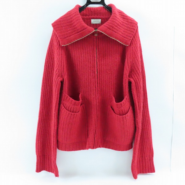 実際に弊社で買取させて頂いたBED J.W. FORD/ベッドフォード ジップアップニットジャケット21AW-B-KT05/2