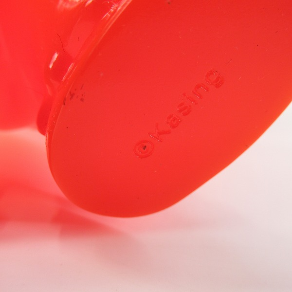 実際に弊社で買取させて頂いたCOWAWA by kasing lung x how2work hk labubu/ラブブ ソフビ オレンジの画像 6枚目