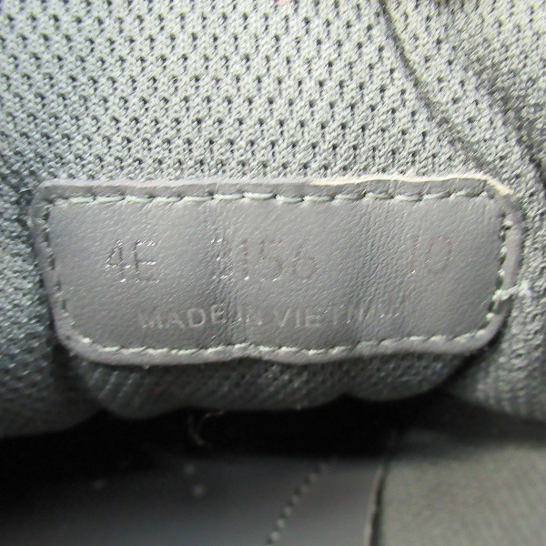 実際に弊社で買取させて頂いたPRADA SPORT/プラダスポーツ レザー ナイロン スニーカー/シューズ ブラック 4E 3156/10の画像 5枚目