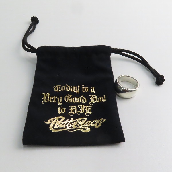 実際に弊社で買取させて頂いたRAT RACE/ラットレース Domed Ring -Narrow- /LOVE/リング 17-18号の画像 9枚目