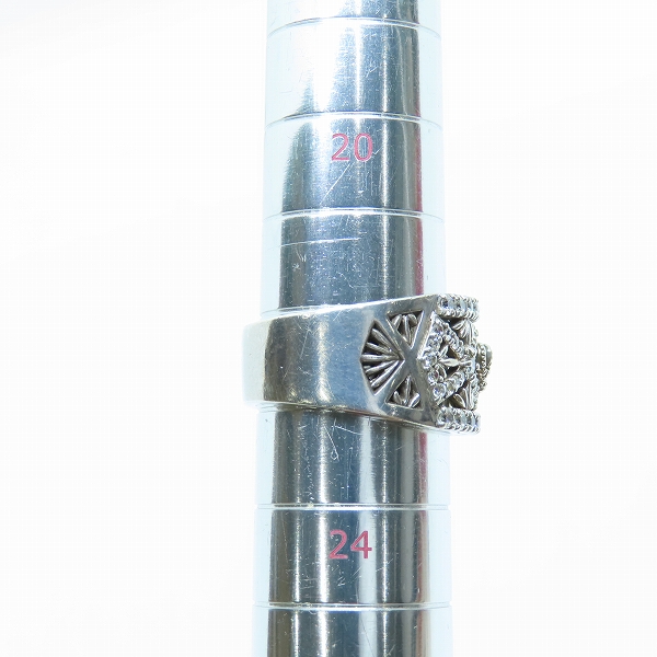 実際に弊社で買取させて頂いたJUSTIN DAVIS/ジャスティンデイビス GATSBY/ギャツビー リング SRJ170/22.5号の画像 8枚目