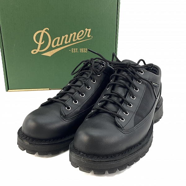 実際に弊社で買取させて頂いたDanner/ダナー FIELD LOW フィールドロー GORE-TEX ゴアテックス ブーツ ブラック D121008/US10