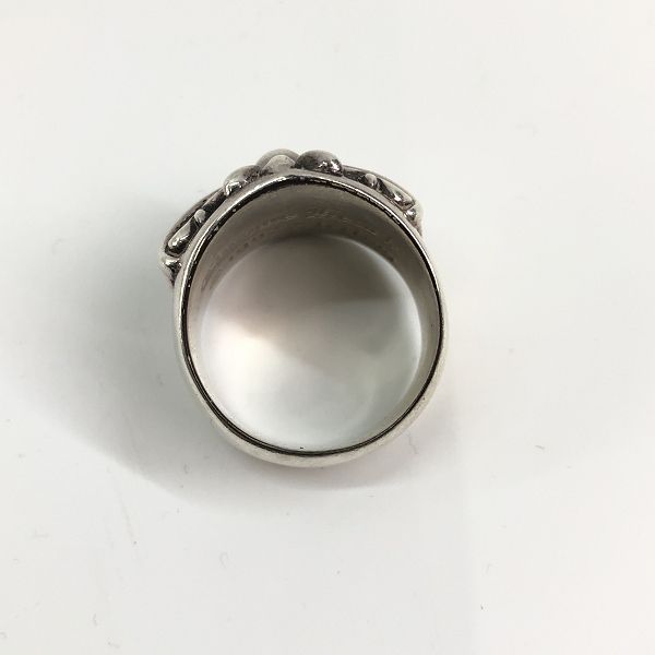 実際に弊社で買取させて頂いたCHROME HEARTS/クロムハーツ KEEPER キーパーリング 23-25号の画像 5枚目