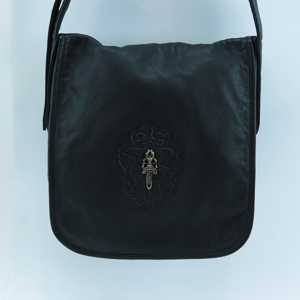 実際に弊社で買取させて頂いたCHROME HEARTS/クロムハーツ BAG MAIL LRG DGR ラージダガー メールバッグ/メッセンジャーバッグ