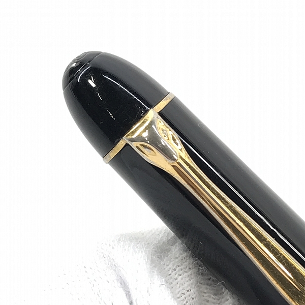 実際に弊社で買取させて頂いたPELIKAN/ペリカン グリーンストライプ  万年筆 ペン先14C-585の画像 7枚目