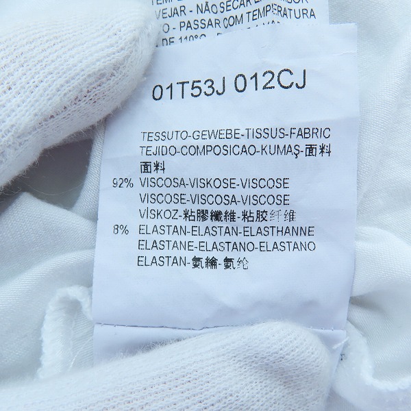 実際に弊社で買取させて頂いたGIORGIO ARMANI/ジョルジオアルマーニ SILOS/シーロス フォト グラフィック Tシャツ 01T53J 012CJ/XLの画像 4枚目