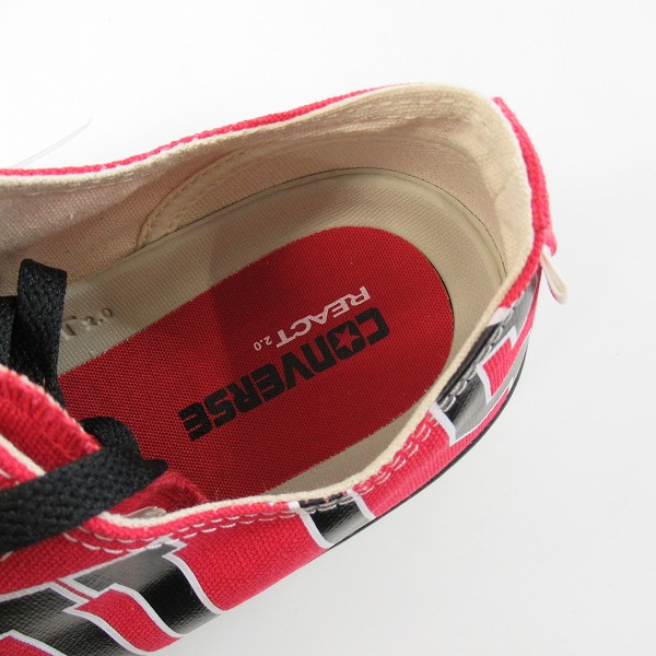 実際に弊社で買取させて頂いた【未使用】CONVERSE/コンバース ALL STAR NBA OX CHI オールスター ブルズ 1SD536 28.0の画像 4枚目