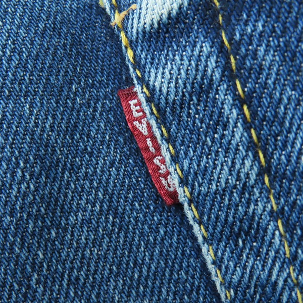 実際に弊社で買取させて頂いたEVISU/エヴィス Lot.2000 No.1 SPECIAL 戎 音 ボタンフライ デニムパンツ 36×35の画像 5枚目